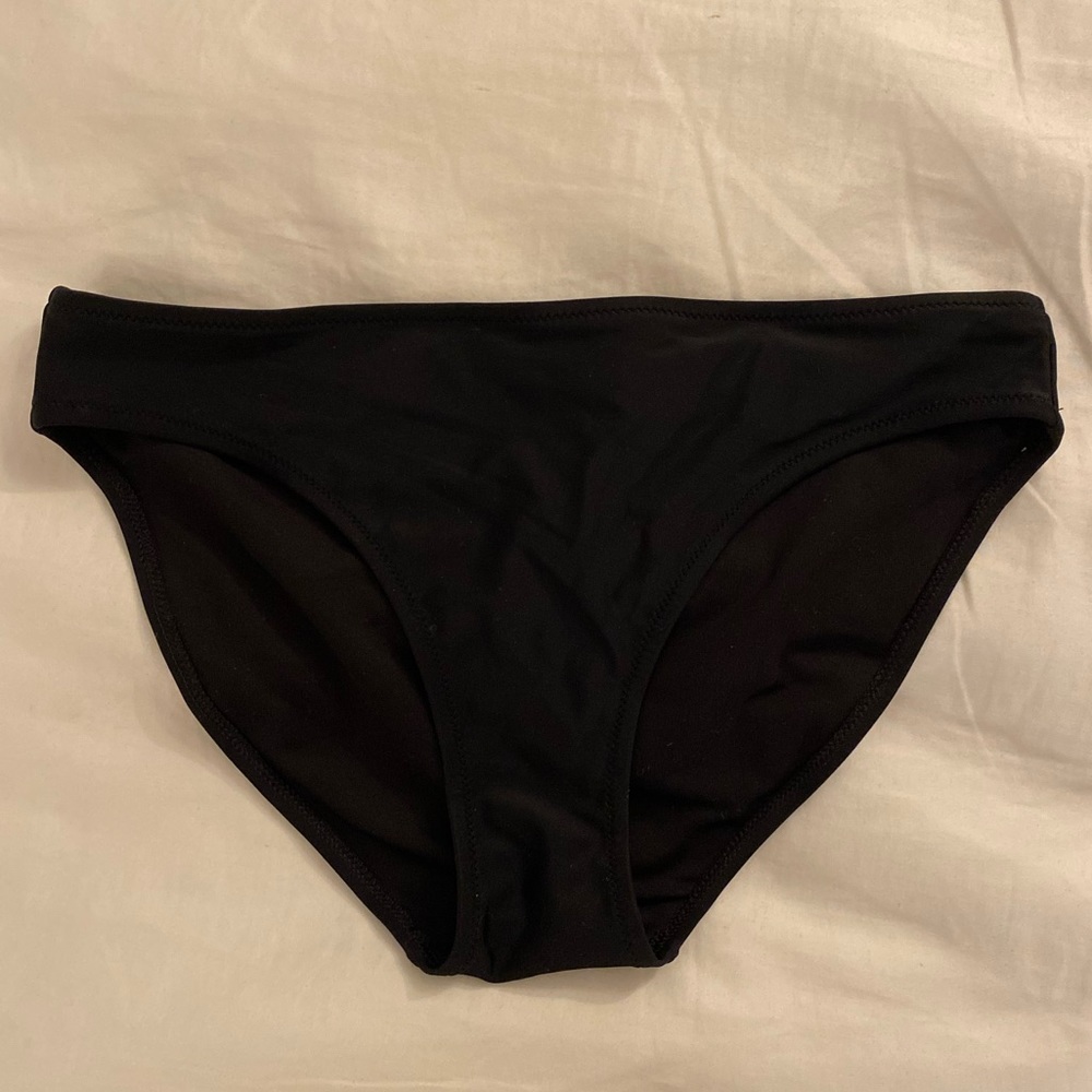 Aerie Black Bikini Bottoms